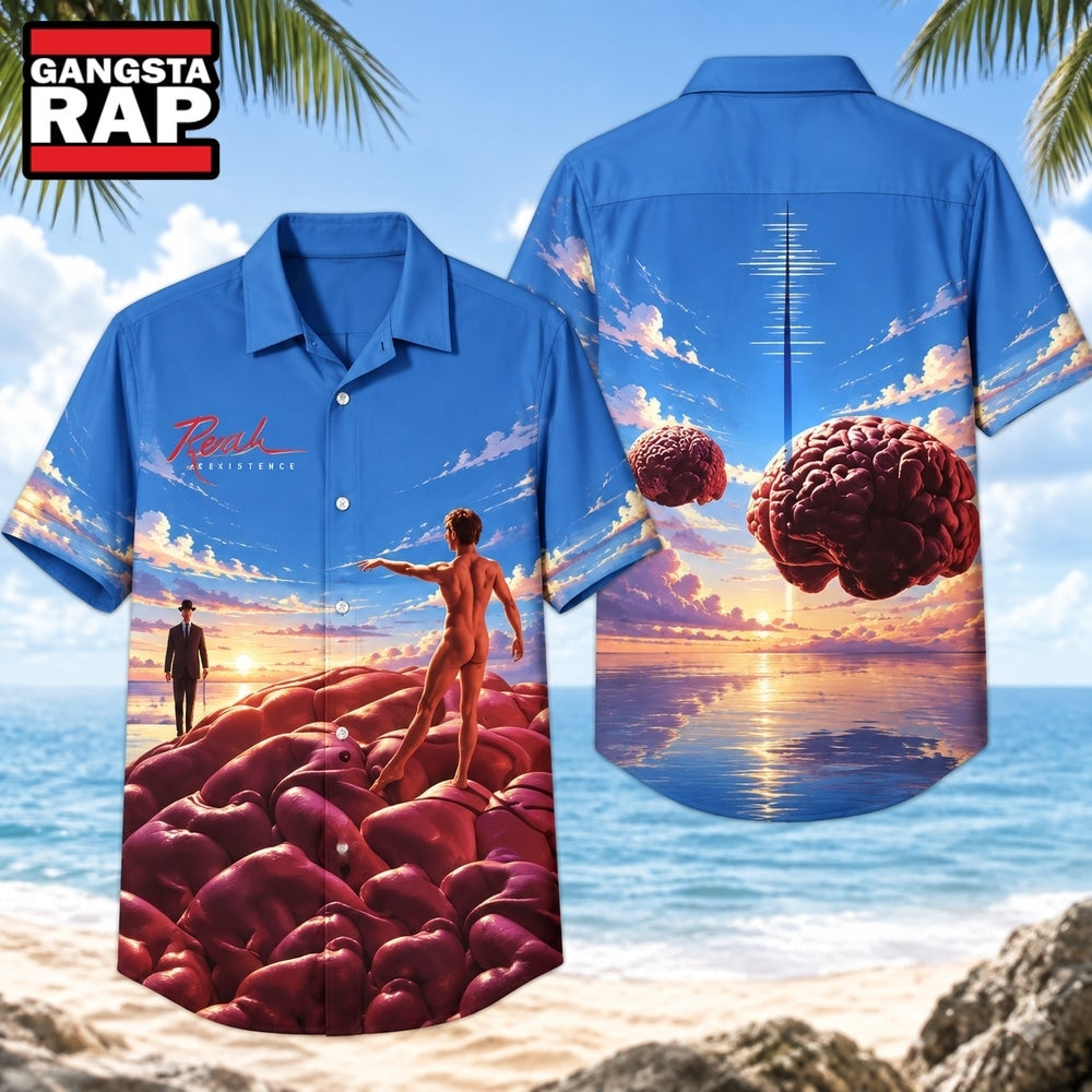Rush Band Hemispheres Hawaiian Shirt, Music Hawaiian Shirt