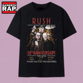 Rush Fifty Something Tour 2026 58th Anniversary Signatures T Shirt, Music 2D Shirt