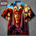 Rush Progressive Portraits Hawaiian Shirt , Music Hawaiian Shirt