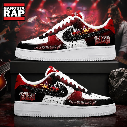 Rush x Infinite Jest Limited Edition Nike Air Force 1 Shoes , Music Air Force 1 Shoes