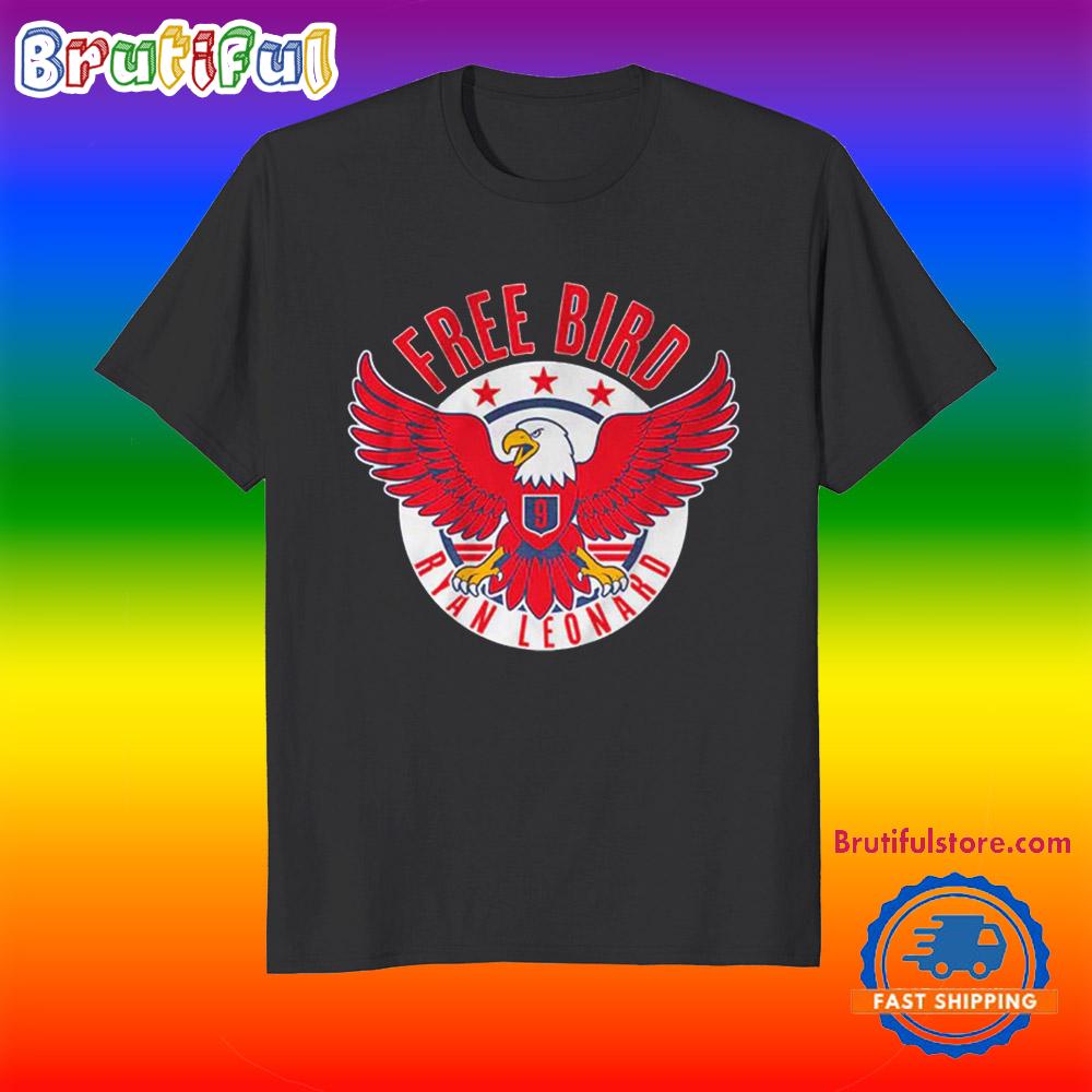 Ryan Leonard Washington Capitals Free Bird T Shirt