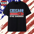 Ryne Sandberg Chicago Cubs 23 signature MLB legend T Shirt