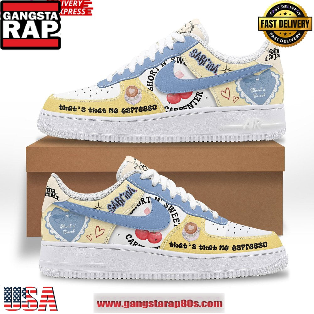 Sabrina Carpenter Special Edition Air Force 1 Sneakers Shoes