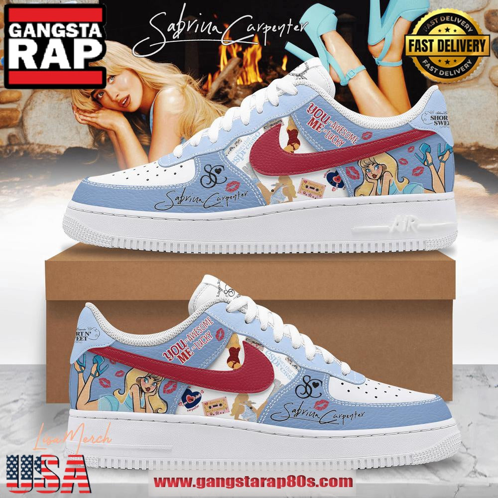 Sabrina Carpenter Vicious Air Force 1 Running Sneakers Shoes