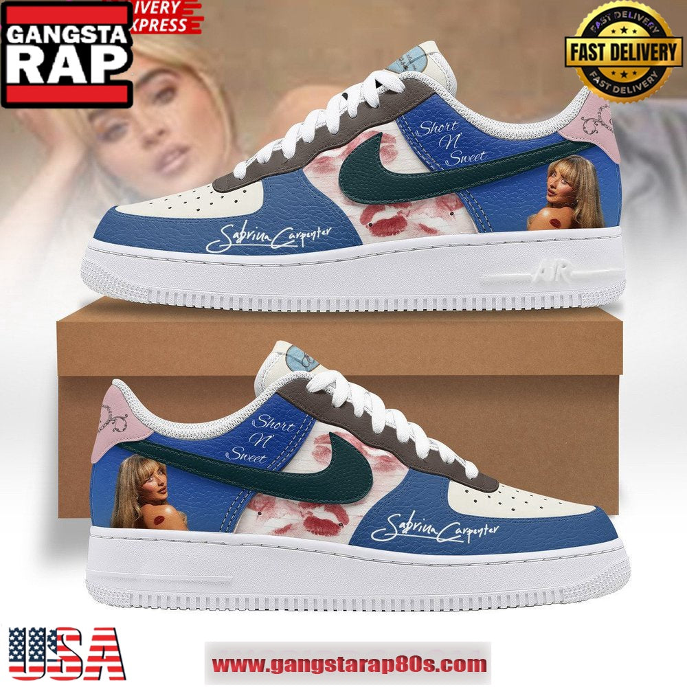 Sabrina Carpenter x Limited Edition Air Force 1 Running Sneakers Shoes
