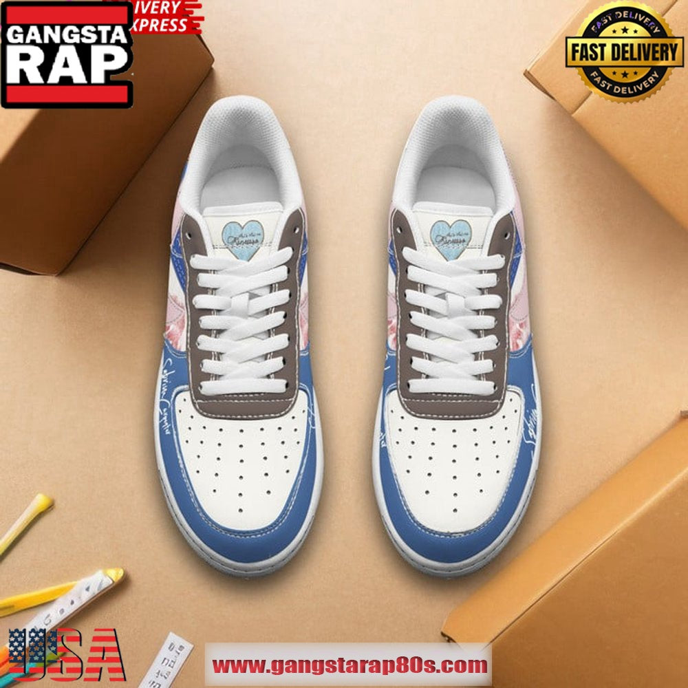 Sabrina Carpenter x Limited Edition Air Force 1 Running Sneakers Shoes