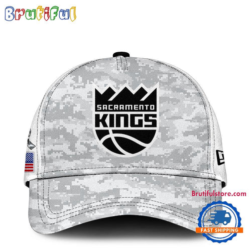 Sacramento Kings Camo 2025 Salute to Service Club Cap Hats