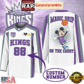 Sacramento Kings Premium NBA Magic Drip Long Jersey Shirt