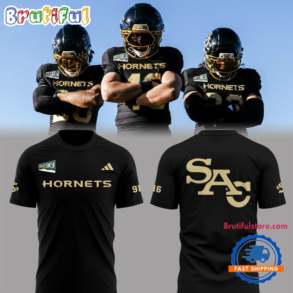 Sacramento State Hornets Football New Uniform Hoodie T-Shirt