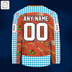 Saginaw Spirit 2025 Oktoberfest Warmup Hockey Jerseys