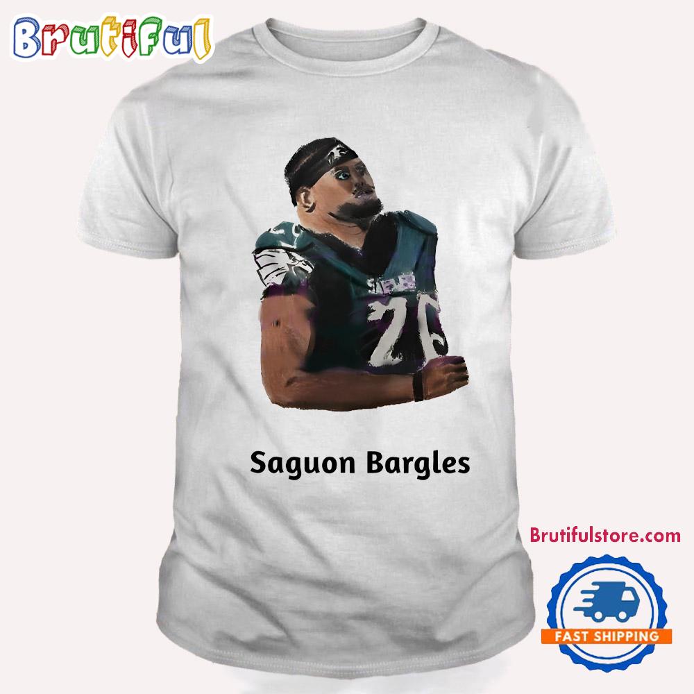 Saguon Bargles Philadelphia Eagles Saquon Barkley Parody T Shirt