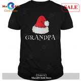 [SALE] Christmas Grandpa Family Matching Pajama Santa Hat T-Shirt