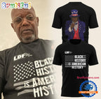 Samuel L. Jackson Graphics Black History Limited Edition Hoodie T-Shirt