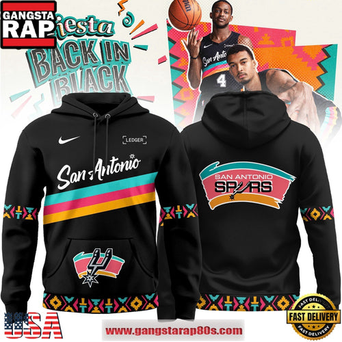 San Antonio Spurs 2026 City Edition Unisex Hoodie