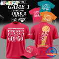 San Antonio Spurs 2026 FINALS GAME 1 Pink T Shirt