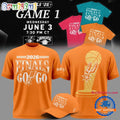 San Antonio Spurs 2026 FINALS GAME 1 Yellow T Shirt