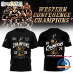 San Antonio Spurs 2026 NBA Western Conference Champions Limited Edition Hoodie T-Shirt