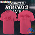 San Antonio Spurs 2026 Round 2 Playoff T Shirt