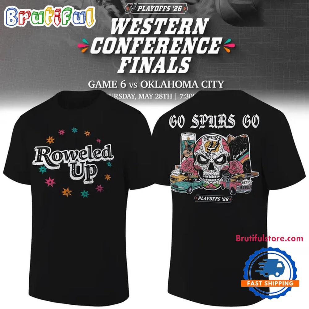 San Antonio Spurs 2026 Western Conference Finals Game 6 Limited Edition T Shirt