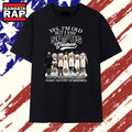 San Antonio Spurs Greatness Legends Signatures Vintage Basketball T Shirt