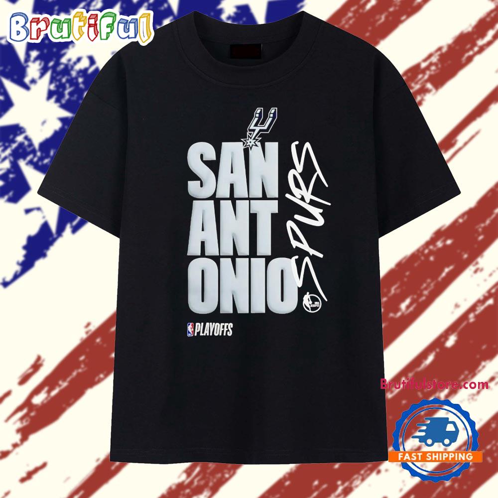 San Antonio Spurs NBA Playoffs San Antonio Spurs Logo Basketball Team Logo T Shirt