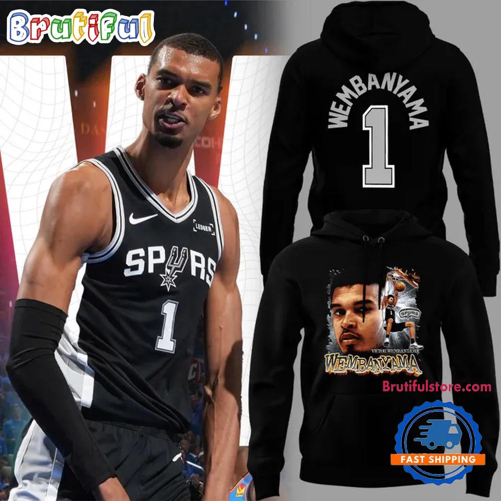 San Antonio Spurs Victor Wembanyama MVP 2026 Limited Edition Hoodie T-Shirt