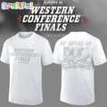 San Antonio Spurs Western Conference Finals 2026 White T Shirt