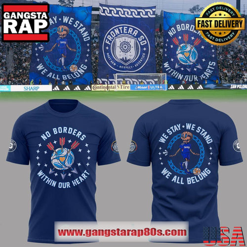 San Diego FC ” We Stay.We Stand.We All Belong” Unisex T Shirt