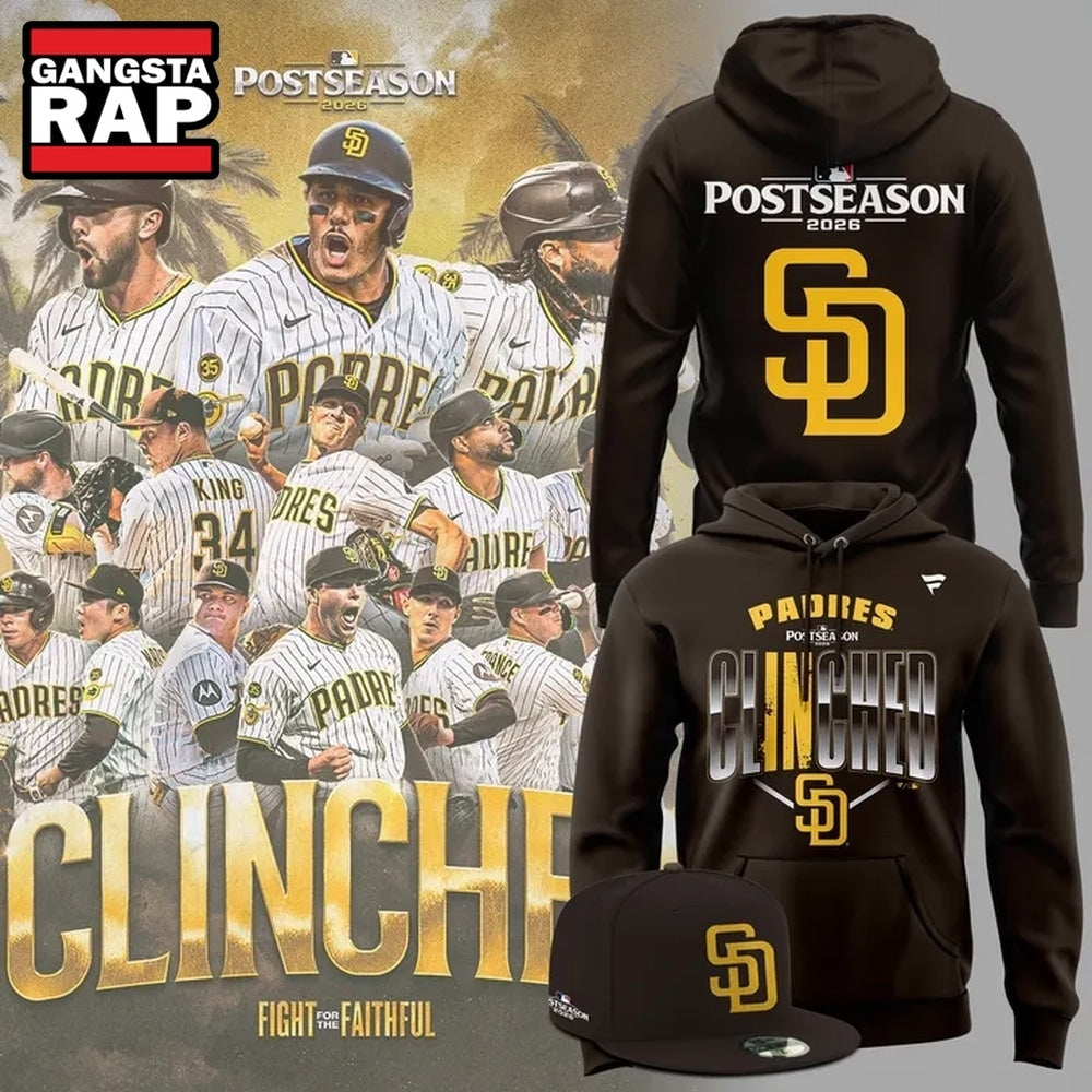 San Diego Padres 2026 MLB Postseason Hoodie T-Shirt
