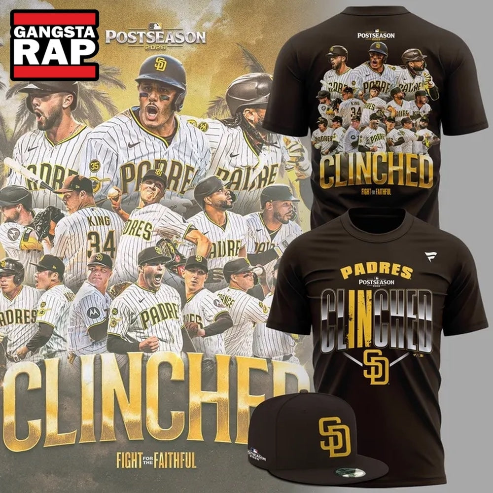 San Diego Padres 2026 MLB Postseason Hoodie T-Shirt