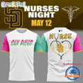 San Diego Padres Baseball NURSES NIGHT 2025 T Shirt