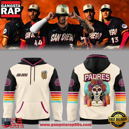 San Diego Padres City Connect 2026 D?a de los Muertos Special Edition Hoodie