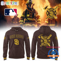 San Diego Padres Firefighter Appreciation Night Hoodie T-Shirt