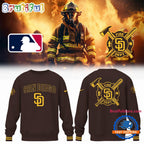 San Diego Padres Firefighter Appreciation Night Hoodie T-Shirt