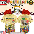 San Diego Padres Juneteenth Freedom Day Limited Edition 2025 Baseball Jersey Shirt