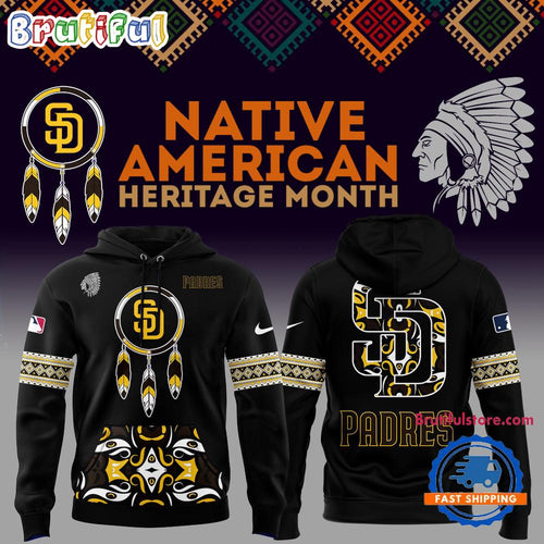 San Diego Padres National American Indian Heritage Month 2025 Hoodie T-Shirt