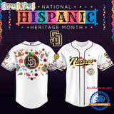 San Diego Padres National Hispanic Heritage Month 2025 Baseball Jersey