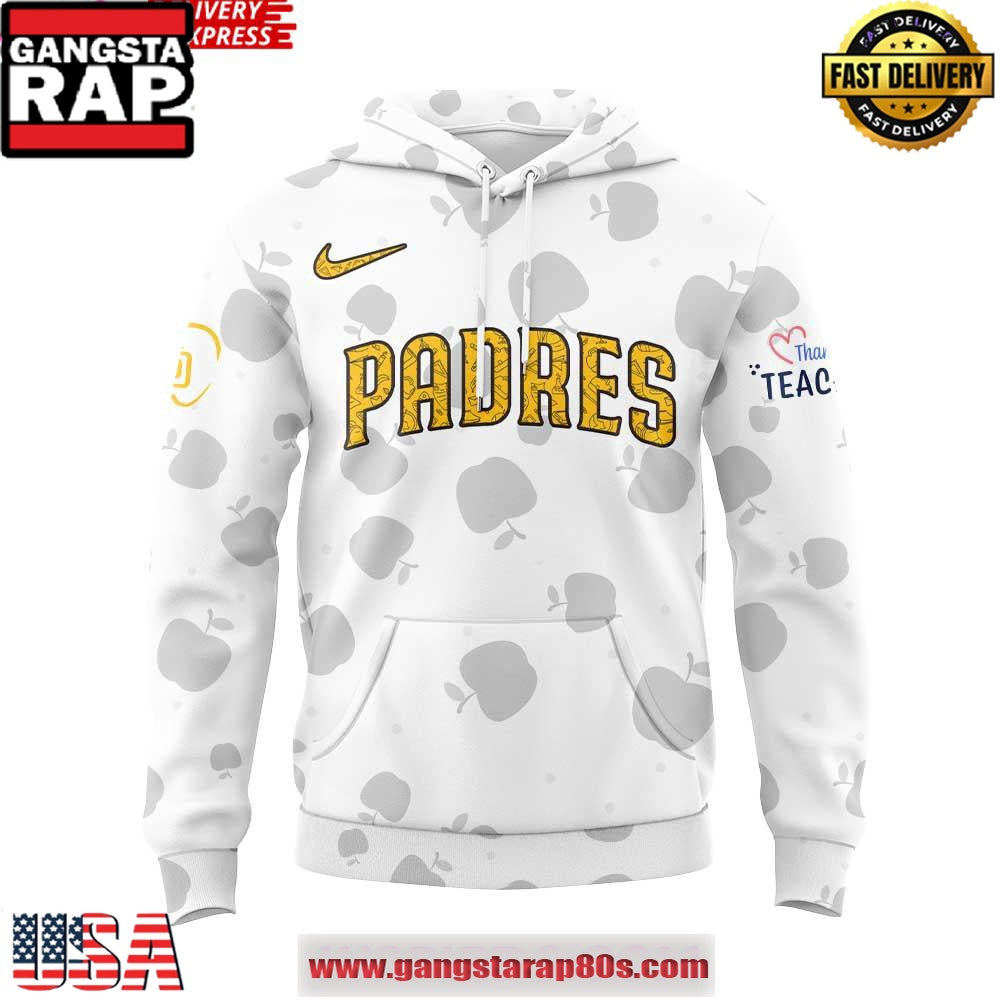 San Diego Padres Teacher Appreciation 2025 Unisex Hoodie