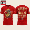 San Francisco 49ers 2026 Melbourne Game Special New Red T Shirt