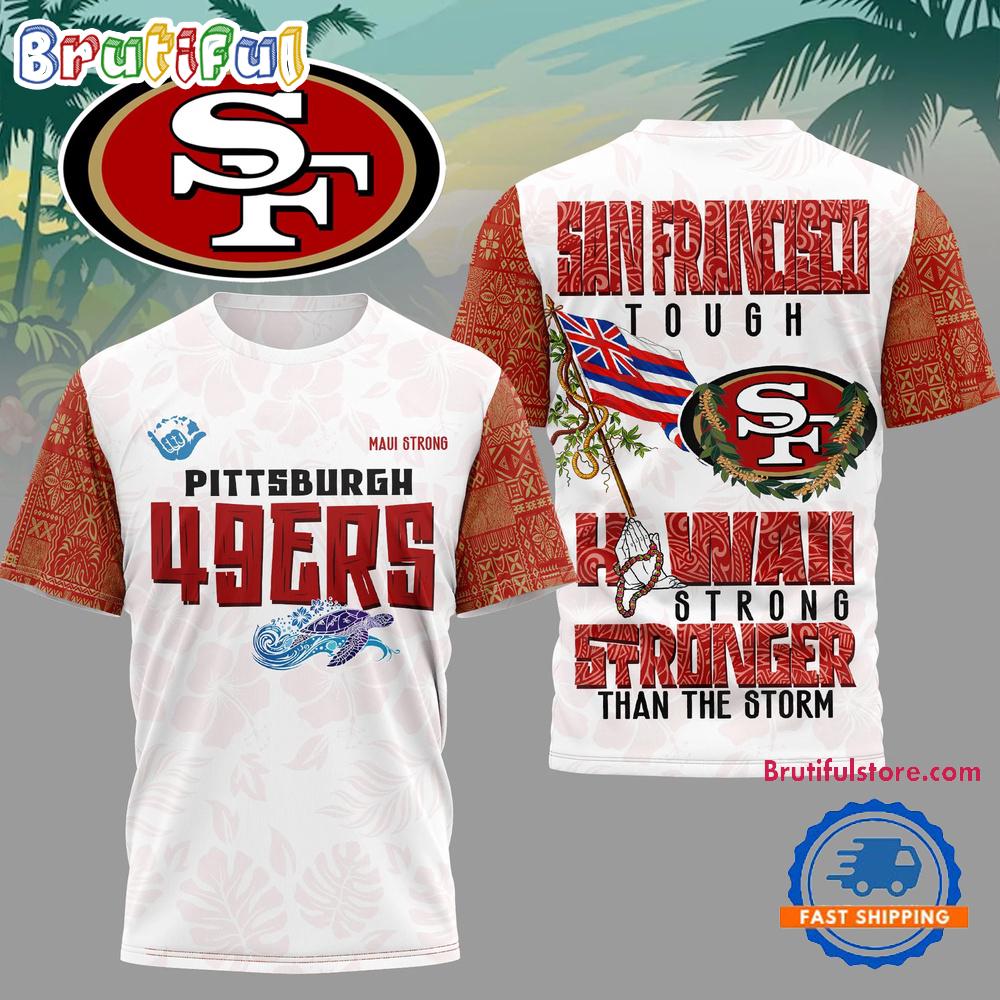 San Francisco 49ers 2026 NFL Hawaii Strong Limited Edition 3D Shirt