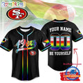 San Francisco 49ers 2026 NFL Pride Month Limited Edition Baseball Jersey