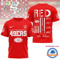San Francisco 49ers 2026 NFL Red Friday Firefighter Limited Edition 3D Shirt