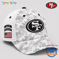 San Francisco 49ers 2026 NFL Salute to Service Digital Camo Baseball Cap