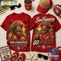 San Francisco 49ers 2026 NFL Summer Tropical New Design 3D Shirt