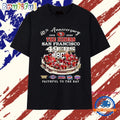 San Francisco 49ers 80th Anniversary 1946 2026 Faithful To The Bay T Shirt