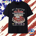 San Francisco 49ers 80th Anniversary 1946 2026 Faithful To The Bay T Shirt