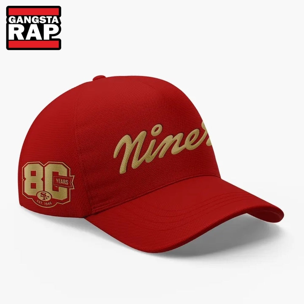 San Francisco 49ers 80th Year Anniversary 2026 Exclusive Cap