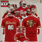 San Francisco 49ers 80th Year Anniversary 2026 Exclusive Hoodie T-Shirt