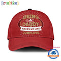 San Francisco 49ers Being A Daddy Best Father’s Day Gift Classic Cap