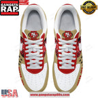 San Francisco 49ers Gotta Jet Air Force 1 Running Sneakers Shoes